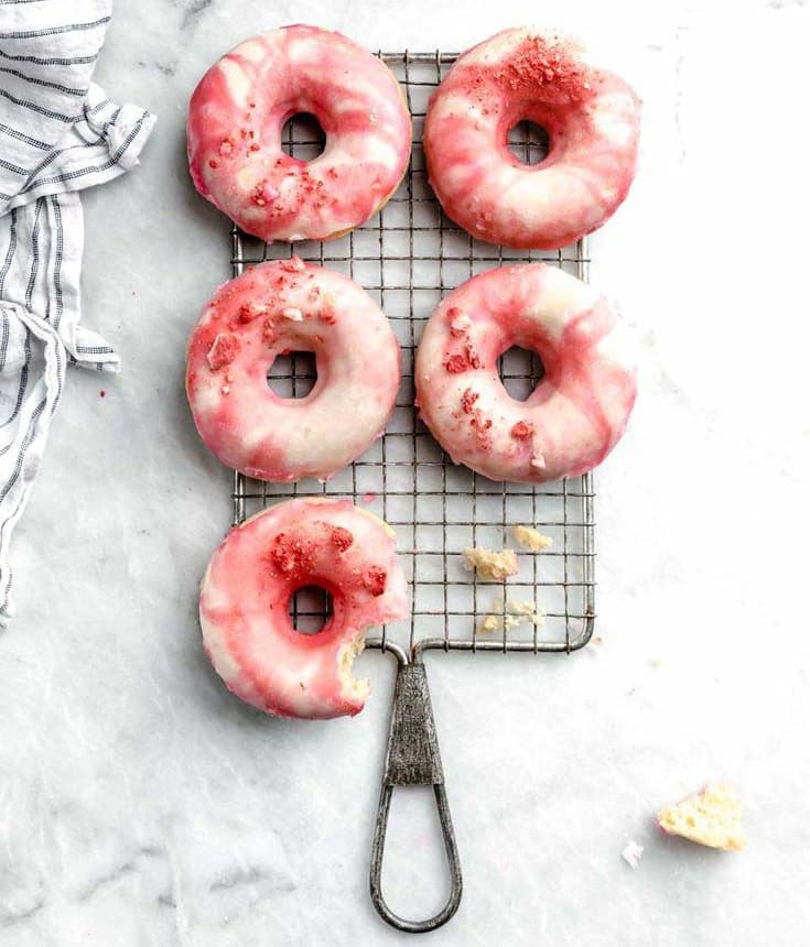 Strawberry Doughnuts